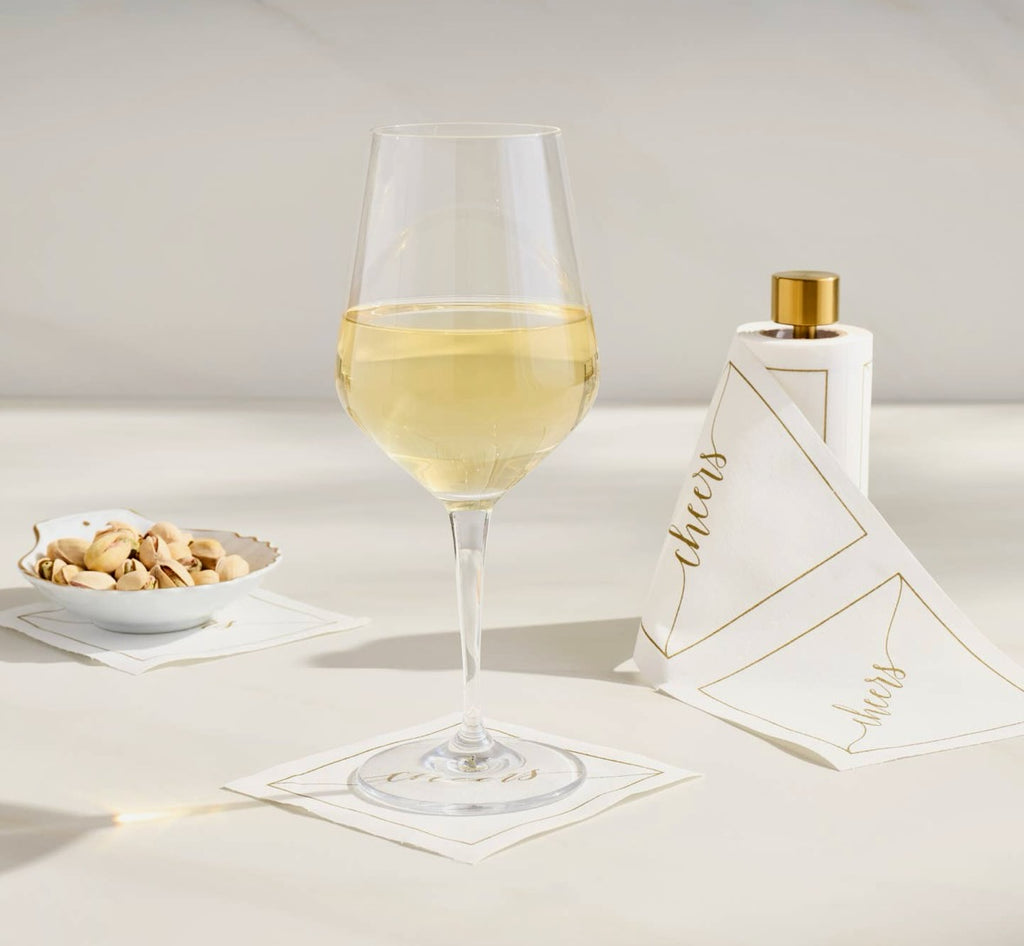 Table Theory Disposable Cotton Cocktail Napkins