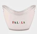 Slant Collections Acrylic Beverage Bucket - "Fa La La"
