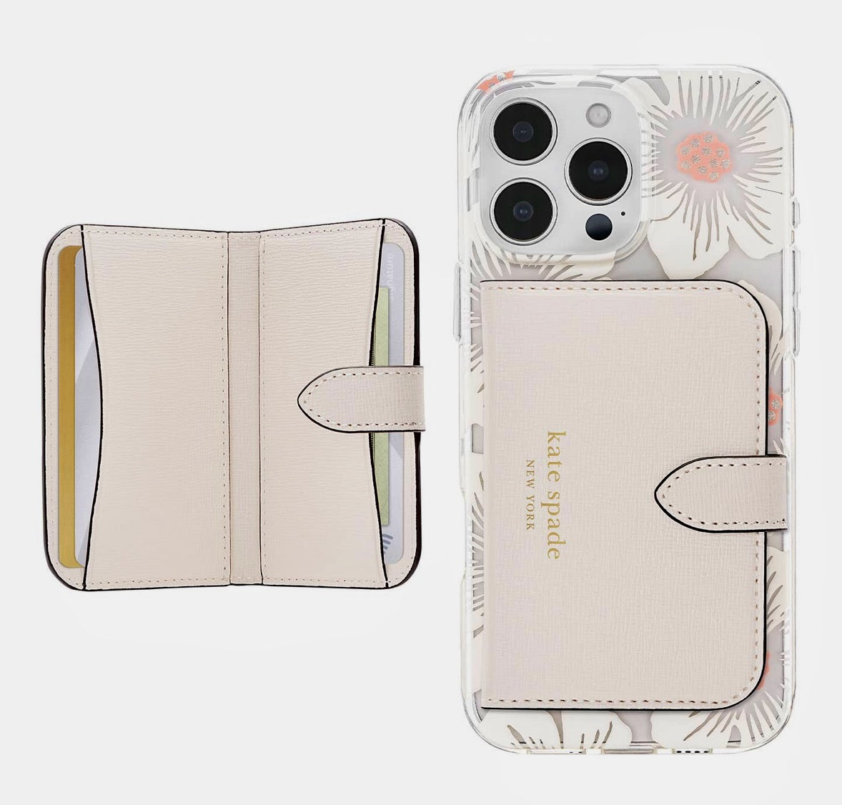 Case Mate Phone Wallet - Cream