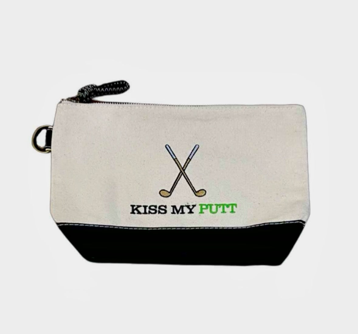 Golf Doodle Pouch - "Kiss My Putt"
