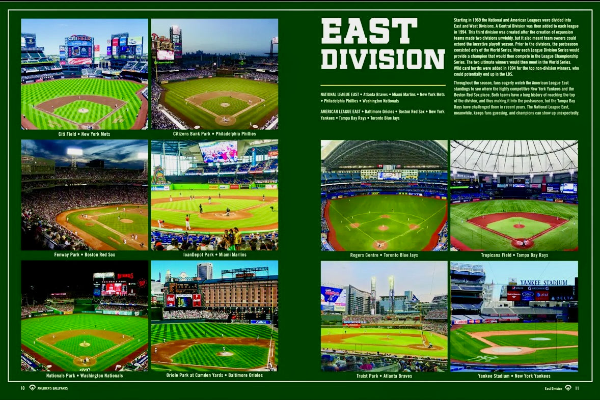 Schiffer Publishing Coffee Table Book - "America's Ballparks"