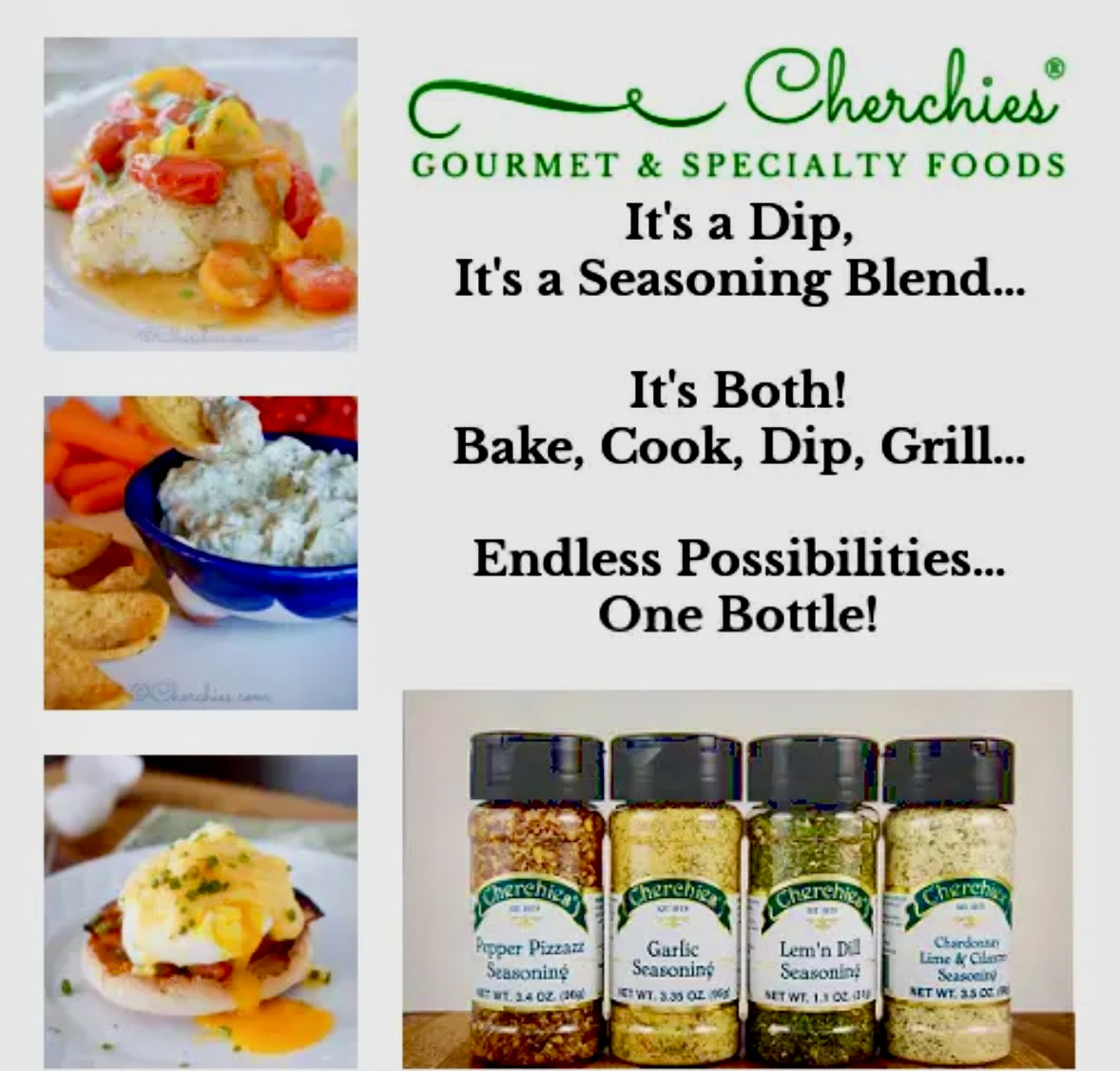 Cherchies Speciality Foods - "Lemon Pepper Spicy Blend"