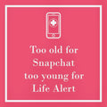 Paperproducts Design Cocktail Napkins - "Snapchat...."