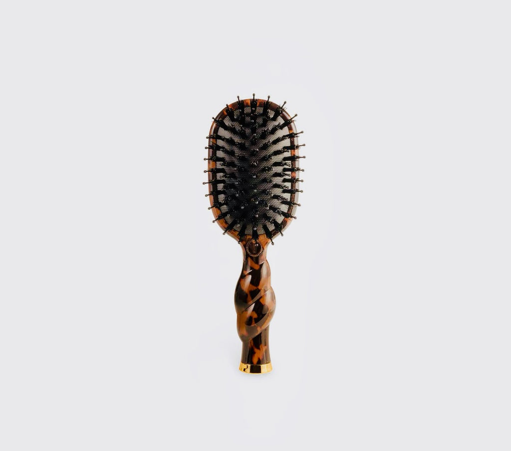 Teleties Mini Boar Hairbrush - Tortoise
