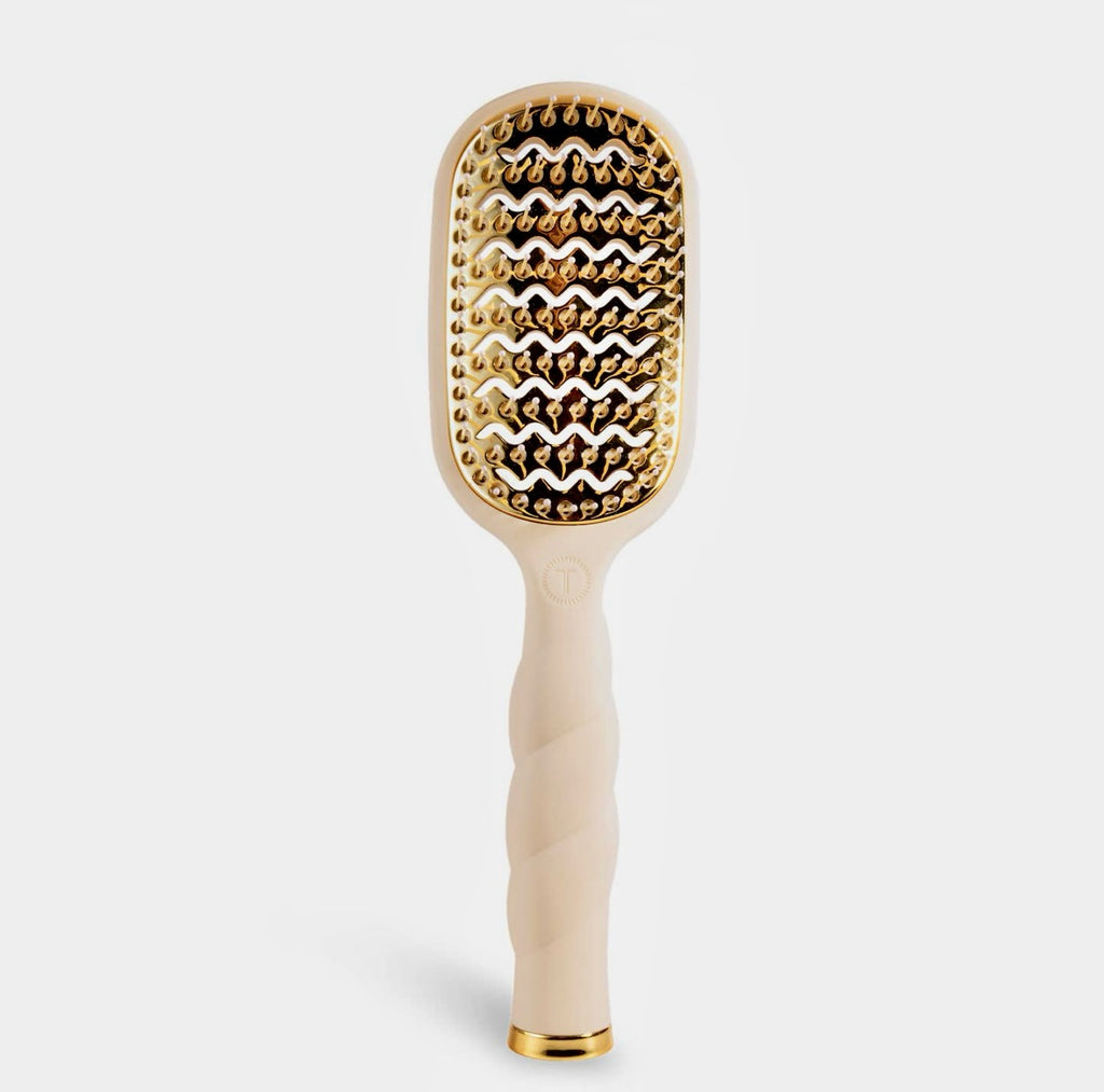 Teleties Vented Hairbrush - Tan