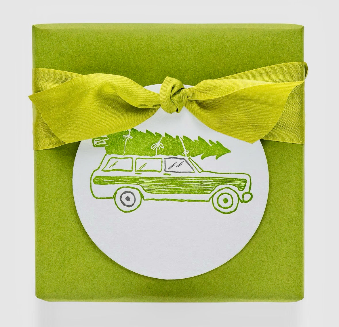 Colorbox Letterpress Gift Tags - Station Wagon