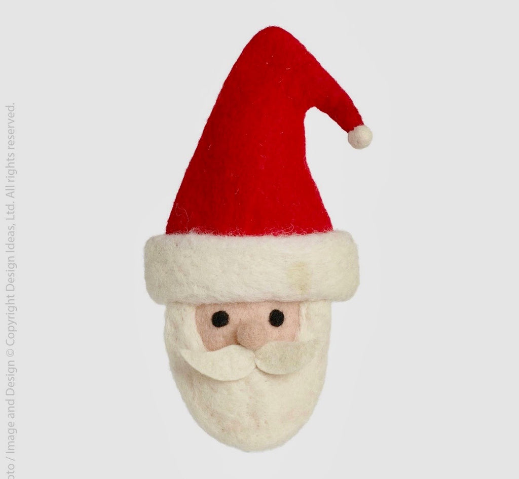 Design Ideas Santa Wine Bottle Topper