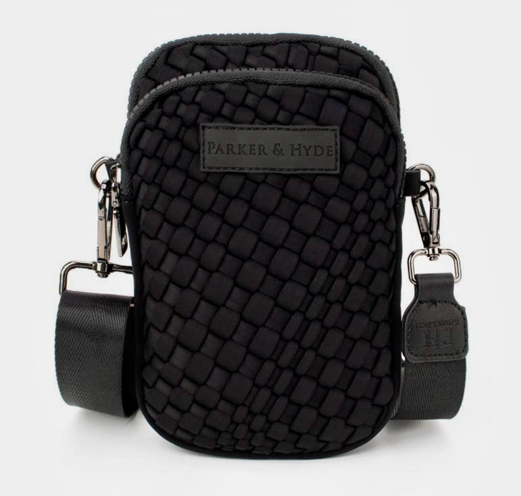 Parker & Hyde Crossbody - Jet Black