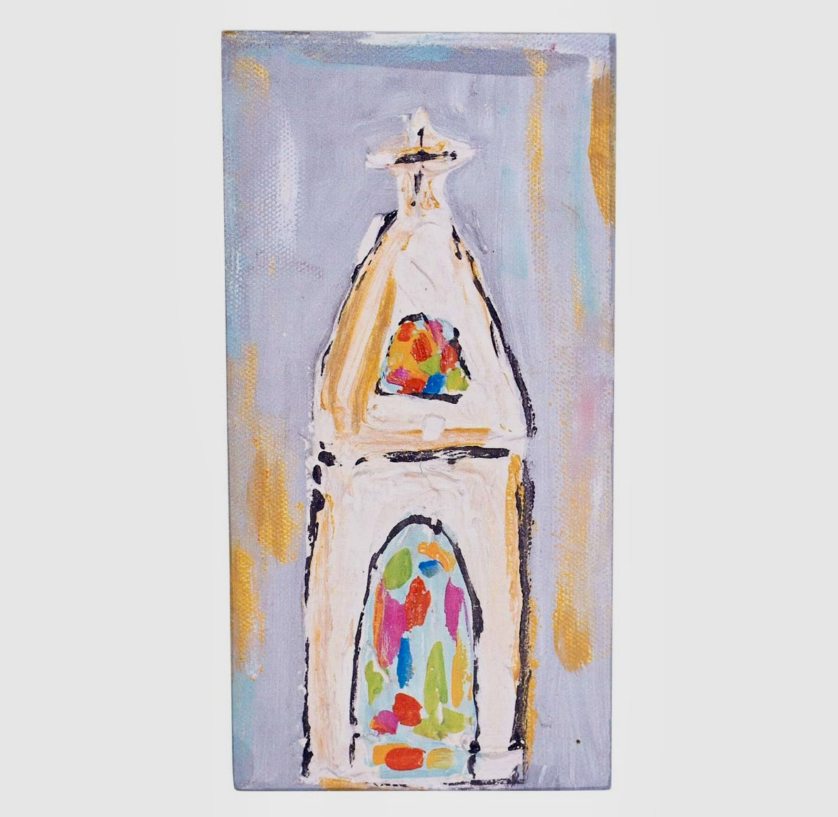 Glory Haus Stained Glass Windows Wood Block