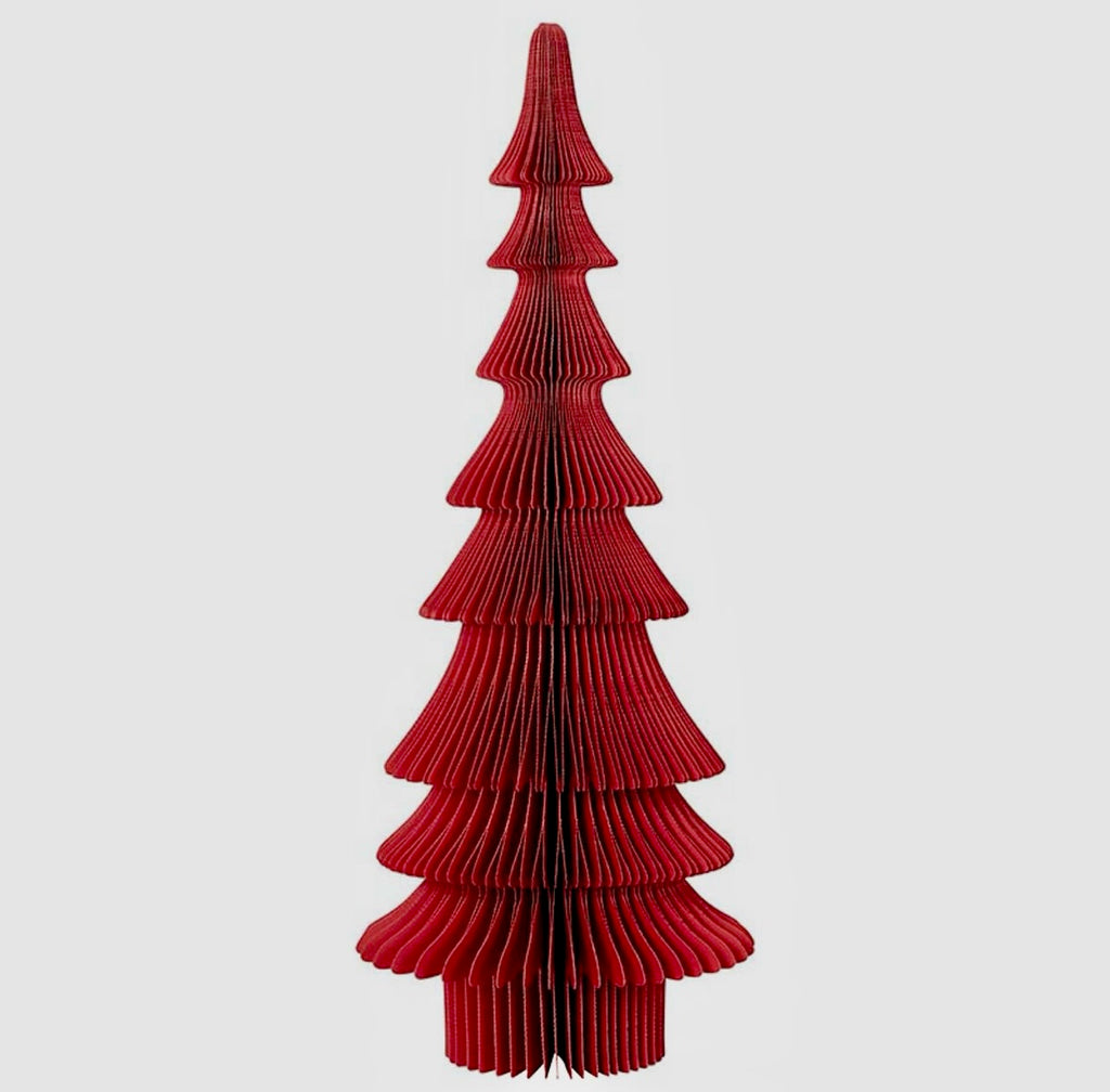 Santa Barbara Design Red Frasier Fir Paper Tree - 14"