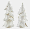 Santa Barbara Design Studio Mini White Christmas Trees - Set of 2