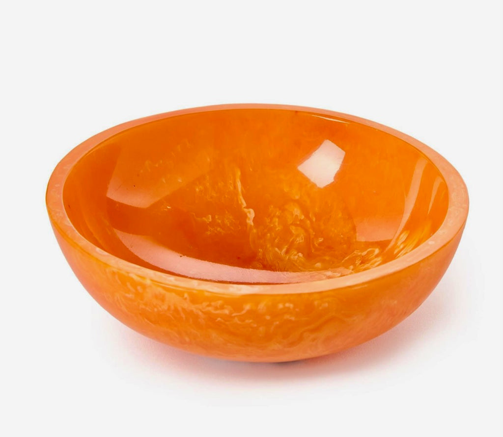 Two's Company Round Tidbit Bowl - Orange