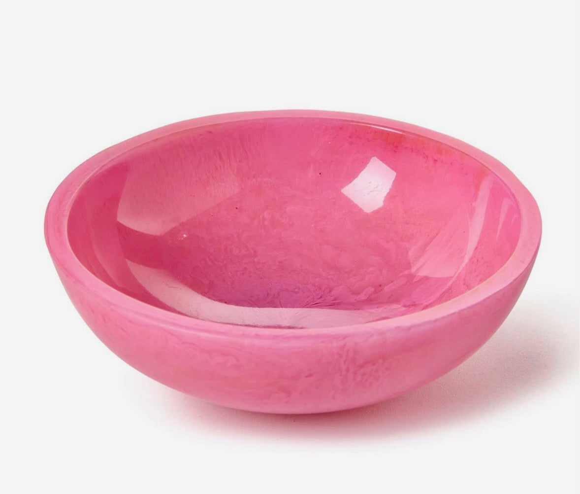 Two's Company Round Tidbit Bowl - Pink