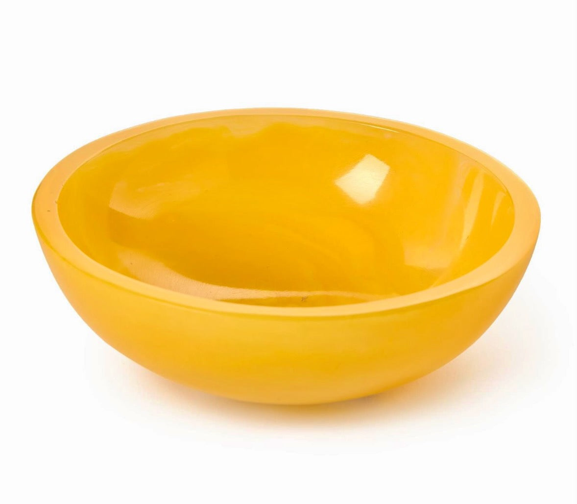 Two's Company Round Tidbit Bowl - Yellow