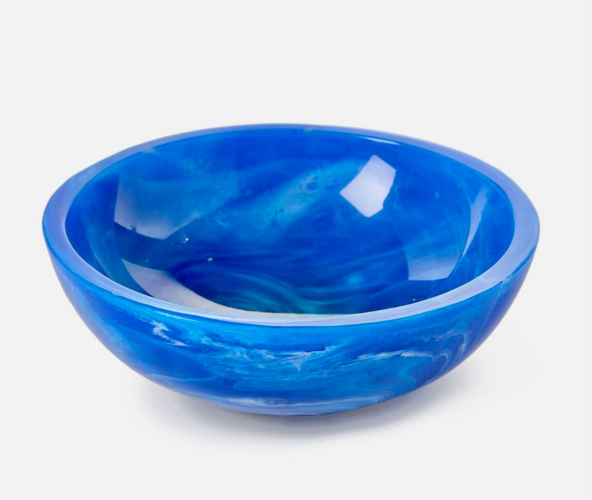 Two's Company Round Tidbit Bowl - Blue