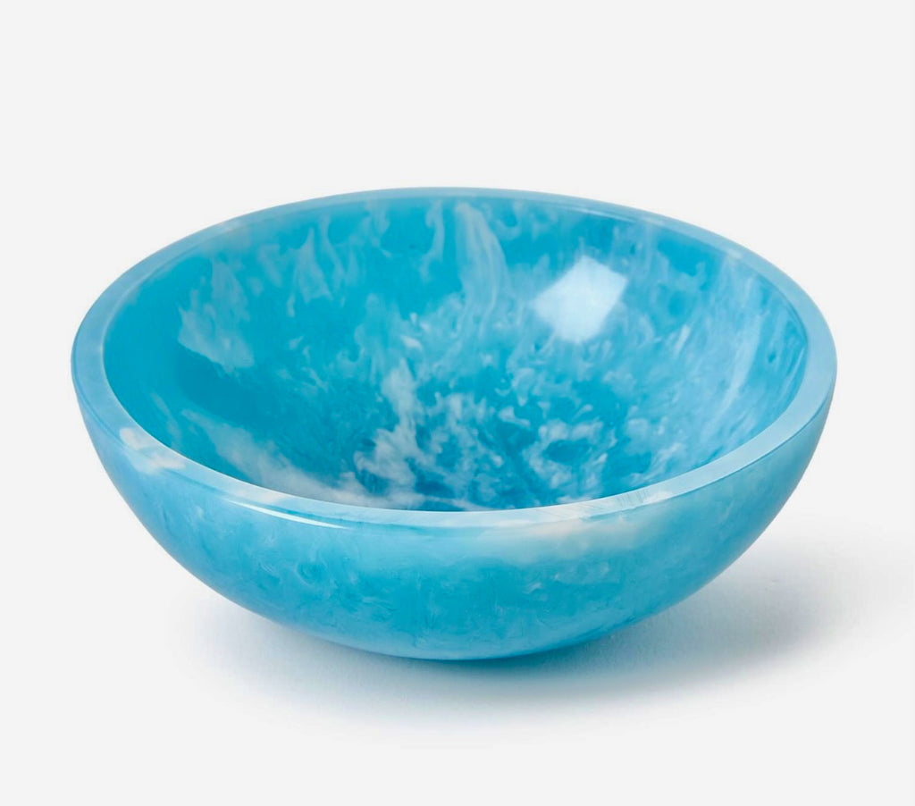 Two's Company Round Tidbit Bowl - Turquoise