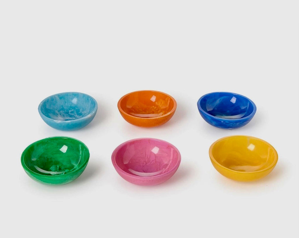 Two's Company Round Tidbit Bowl - Turquoise