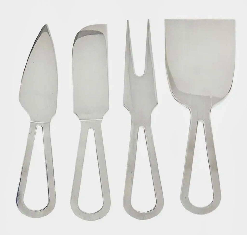 Santa Barbara Design Studio Silver Cheese Knives
