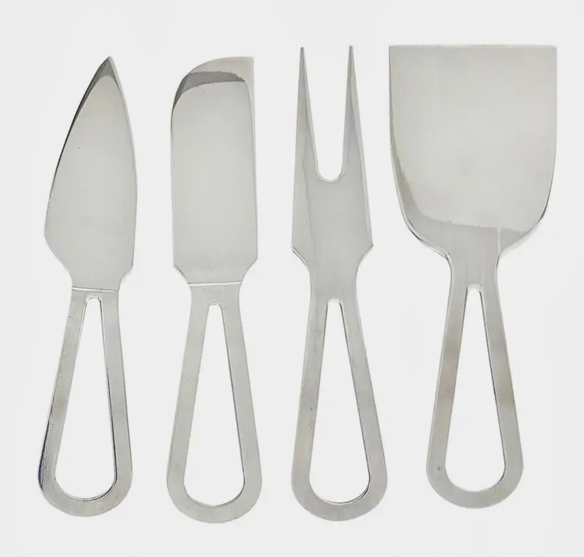 Santa Barbara Design Studio Silver Cheese Knives