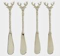 Santa Barbara Design Studio Stag Charcuterie Spreaders - Silver