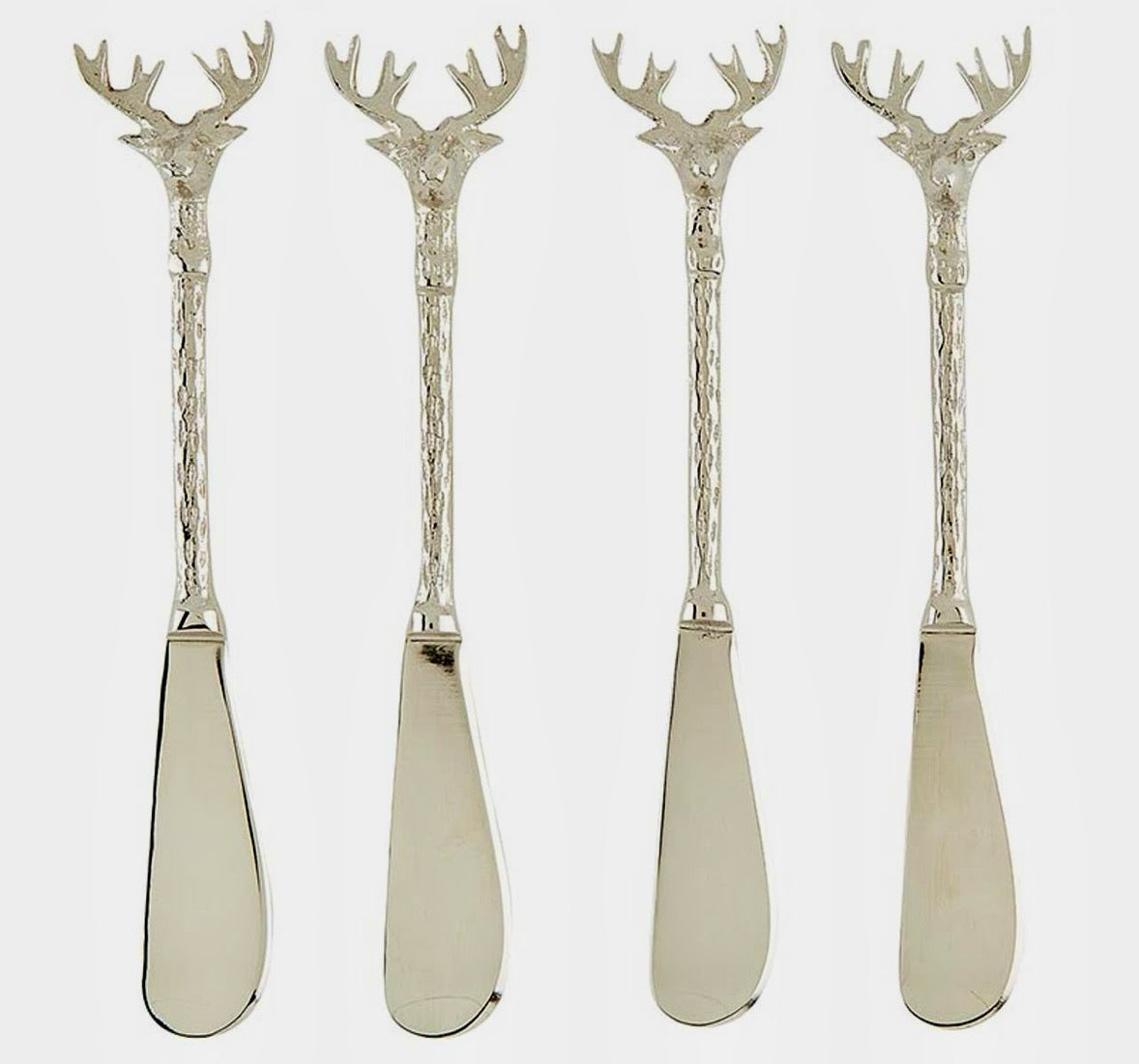 Santa Barbara Design Studio Stag Charcuterie Spreaders - Silver