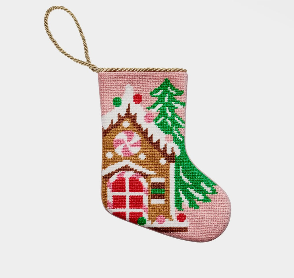 Peking Handicraft Gingerbread Mini Stocking