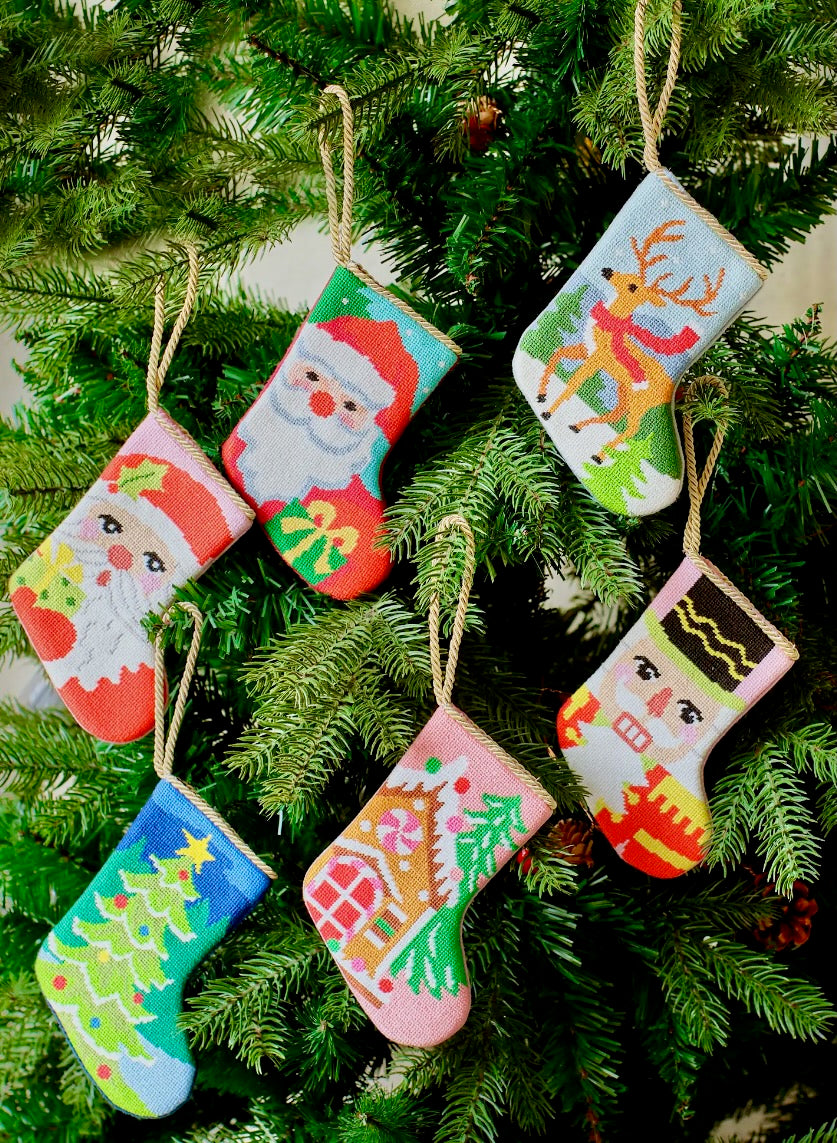Peking Handicraft Gingerbread Mini Stocking