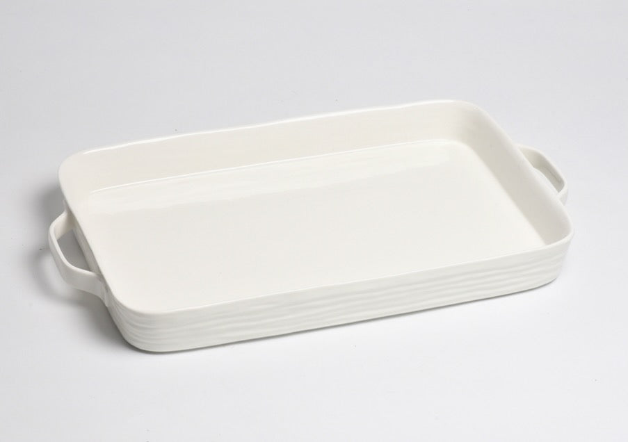 Pampa Bay LeBlanc Rectangular Tray with Handles