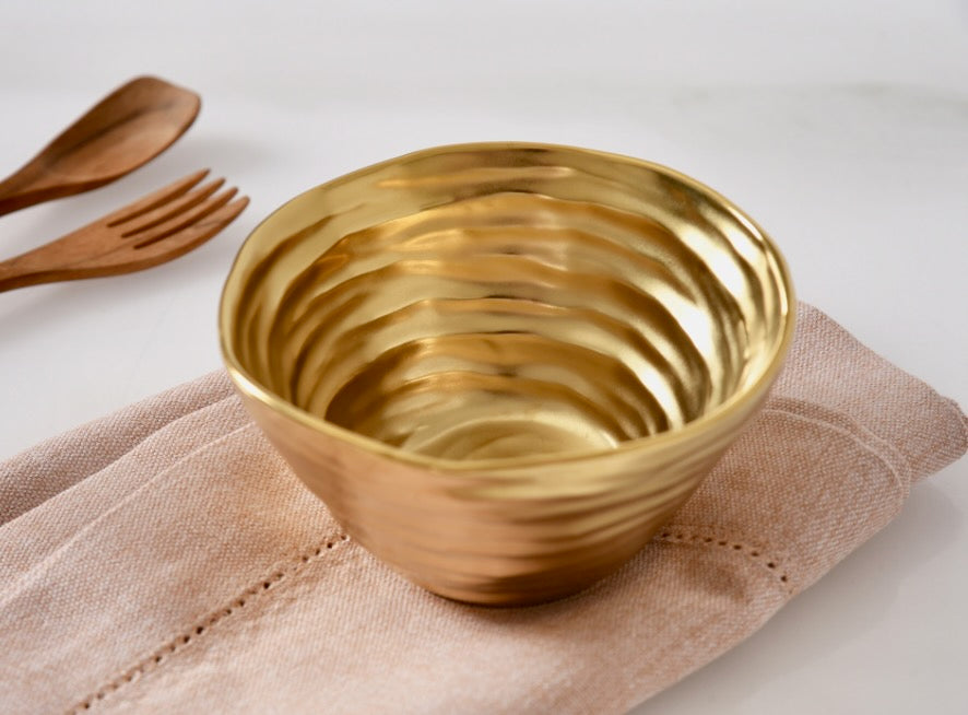 Pampa Bay Dorato Snack Bowl - Gold