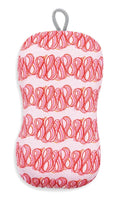 Mu Kitchen Holiday Scrub Sponge - Ribbon Candy