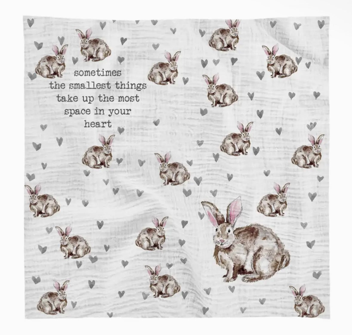 French Graffiti Bunny Swaddle