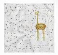 French Graffiti Giraffe Swaddle