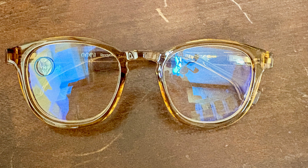 ICU Eyewear Helvetica Readers - Light Sand