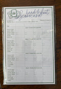 Busy Bee Notepad - Hand & Foot Scorecard