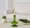 Sagebrook Taper Candle Holder - Olive Vintage