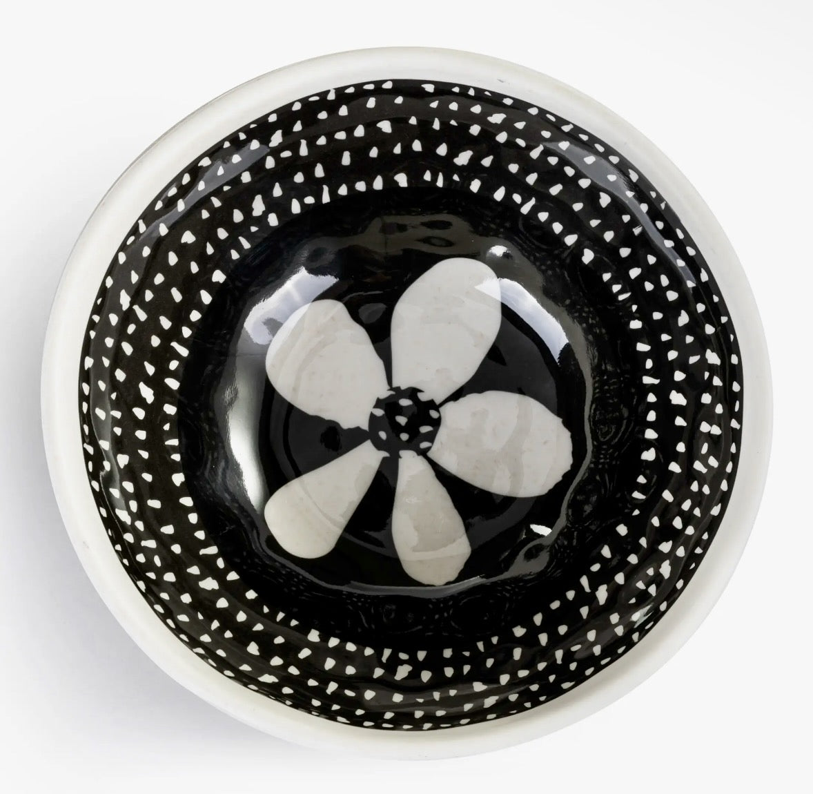 Demdaco Bold Floral Melamine Dipping Bowl