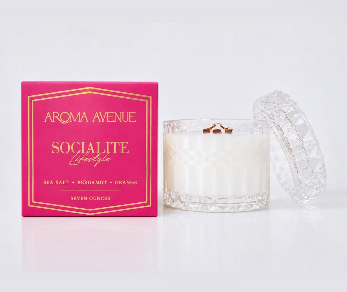 Aroma Avenue "Socialite" 7 oz. Candle