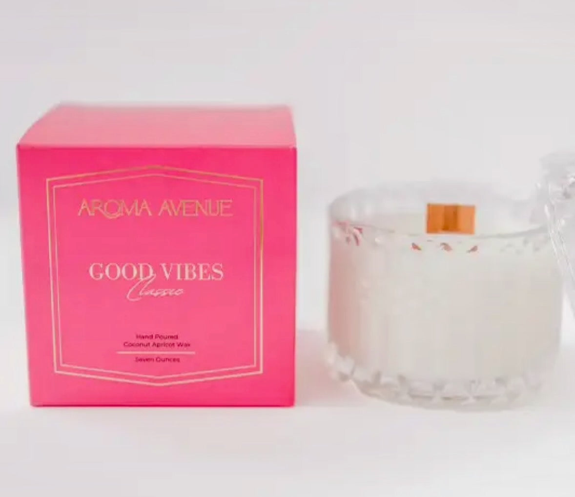 Aroma Avenue "Good Vibes" 7 oz. Candle