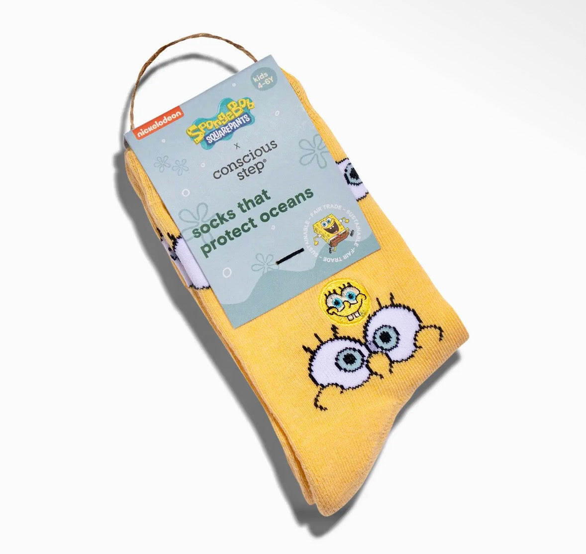 Conscious Step SpongeBob Socks - Toddler