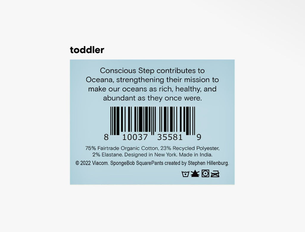 Conscious Step SpongeBob Socks - Toddler