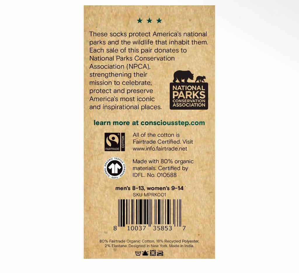 Conscious Step Owl Socks - Medium