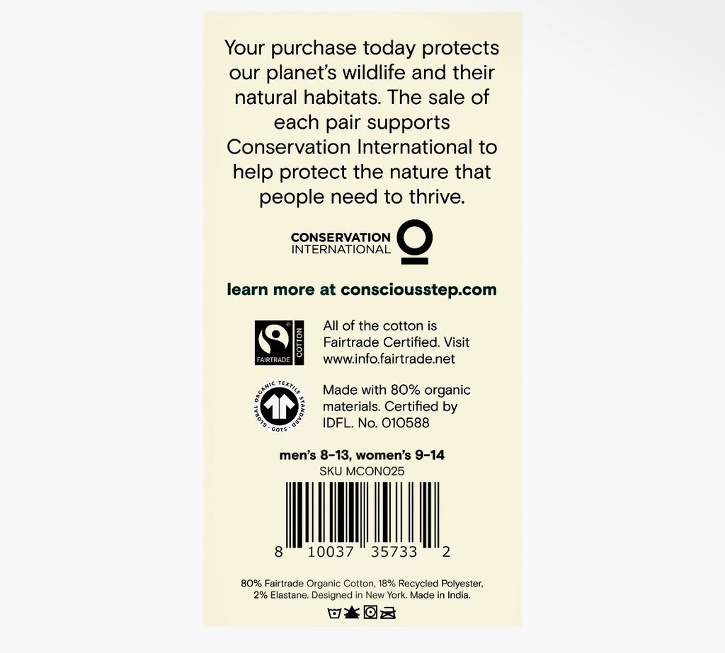 Conscious Step Red Panda Socks - Medium