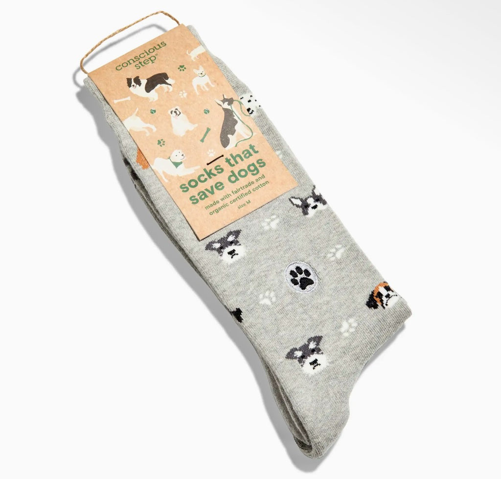 Conscious Step Dogs Socks - Medium