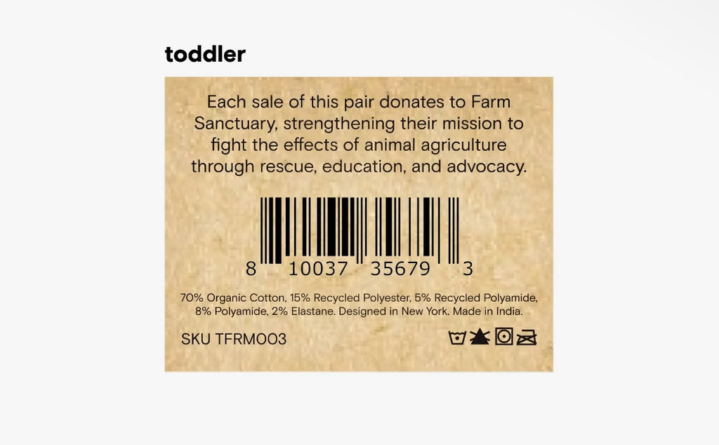 Conscious Step Chicken Socks - Toddler