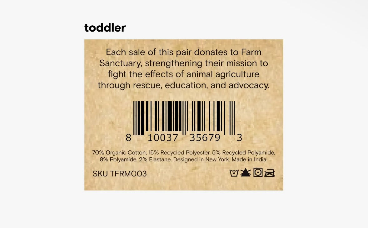 Conscious Step Chicken Socks - Toddler