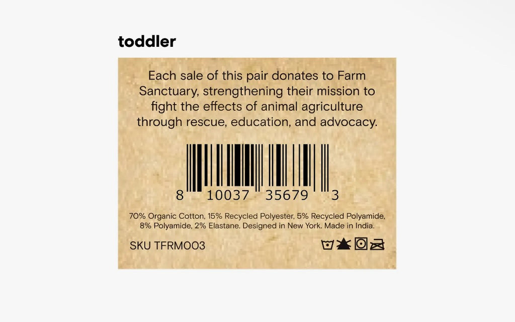 Conscious Step Sheep Socks - Toddler