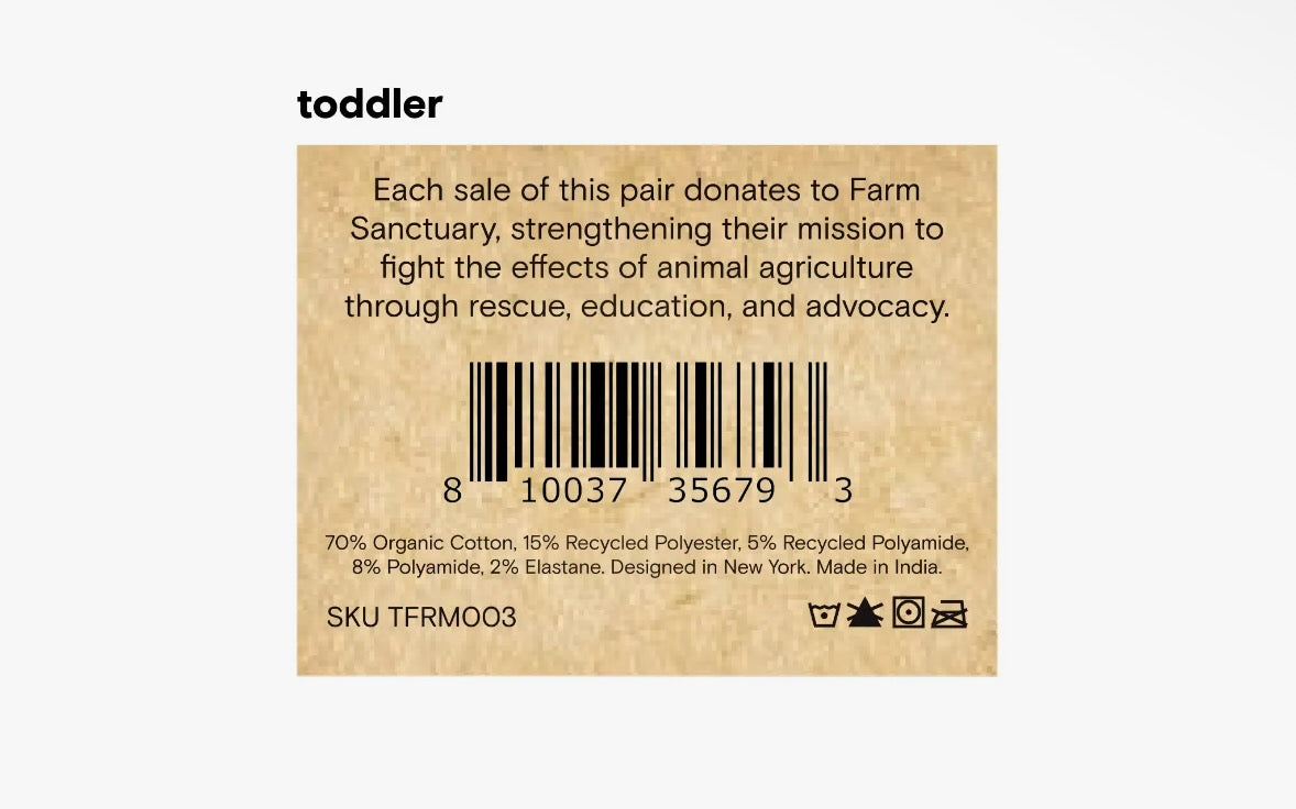 Conscious Step Sheep Socks - Toddler