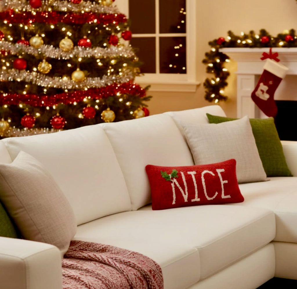 Peking Handicraft "NICE" Hook Pillow