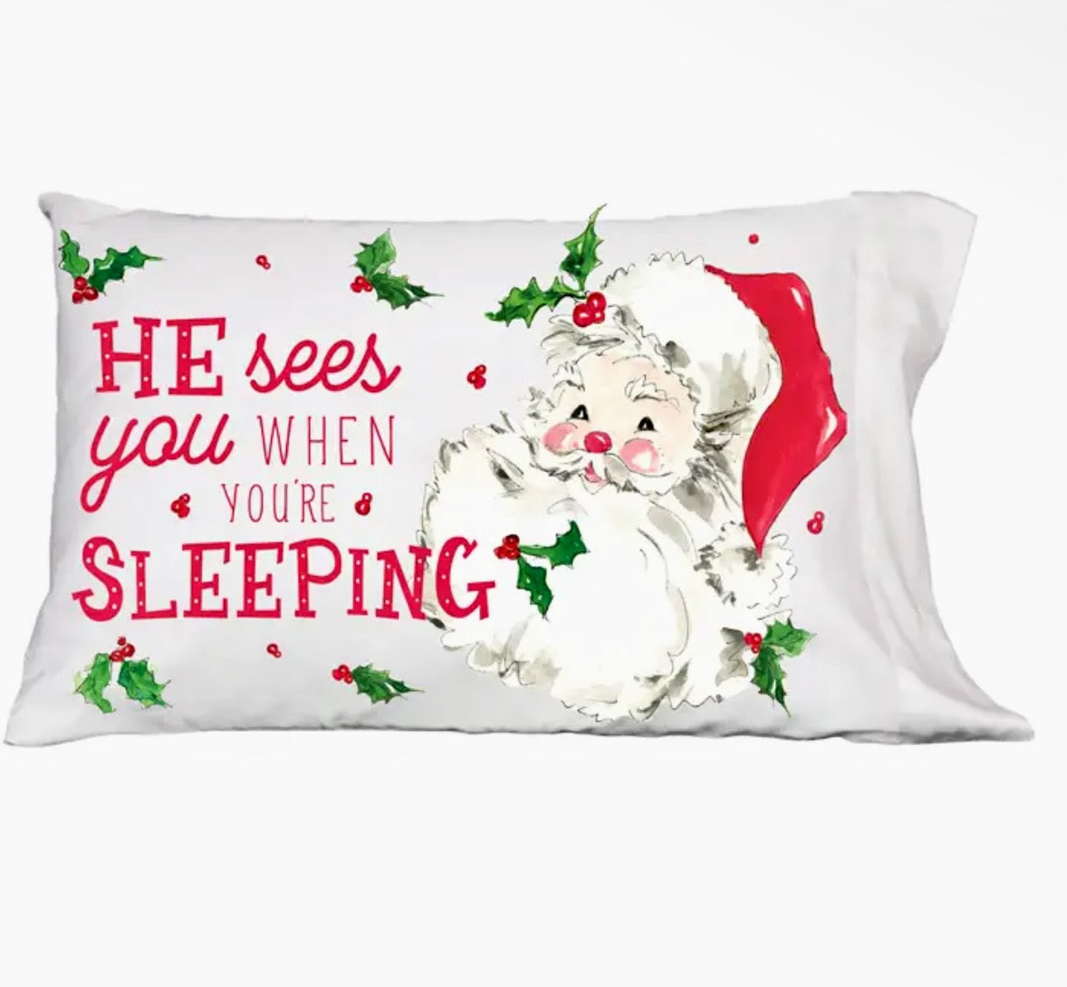 Roseanne Beck "He Sees You...." Pillowcase
