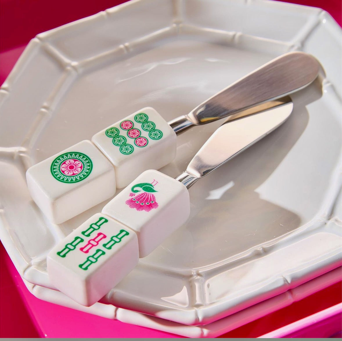 Two's Company Set of 2 Mahjong Spreaders